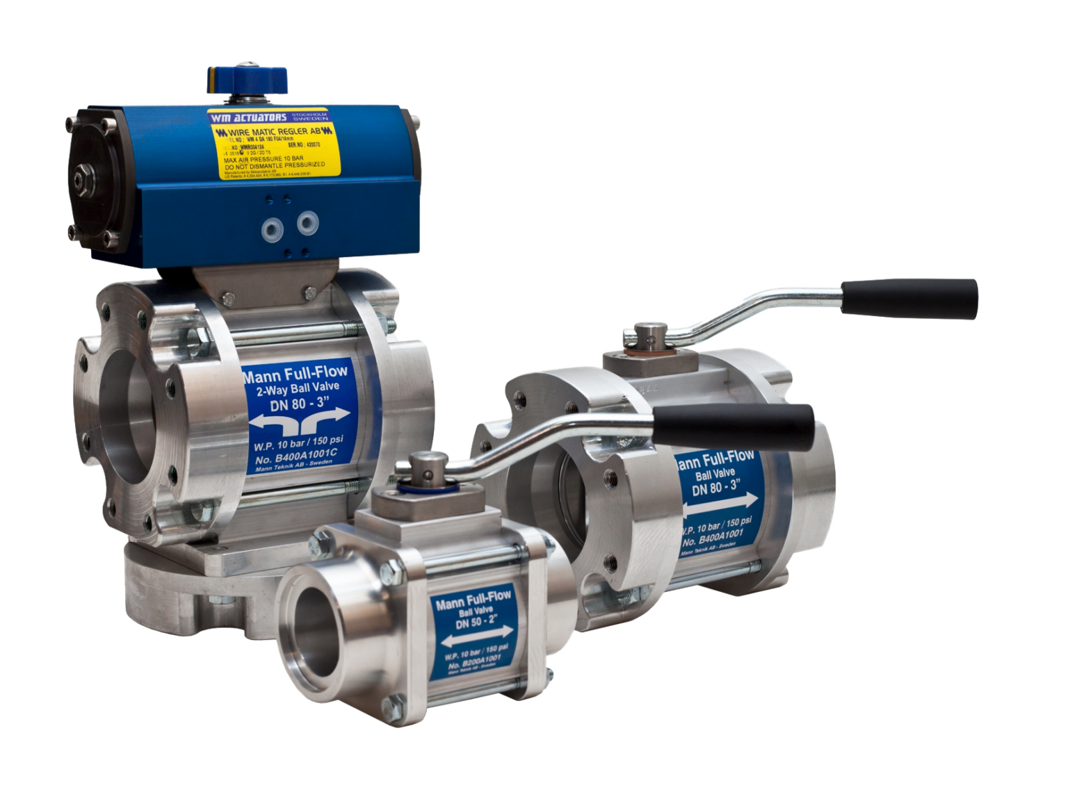 MANNTEK Full Flow Ball Valves®